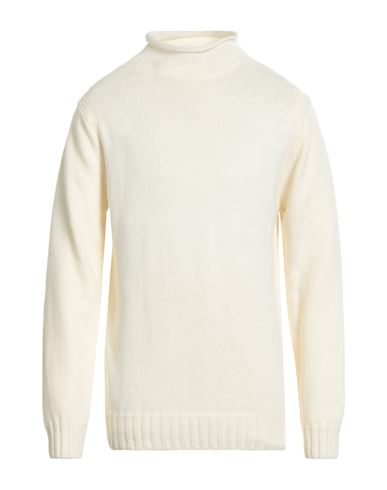 Outfit Out/fit Man Turtleneck Off White Size Xl Viscose, Polyamide, Wool, Cashmere