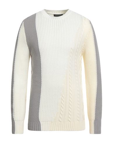 Alessandro Di Lorenzo Man Sweater Cream Size S Acrylic, Wool, Tencel