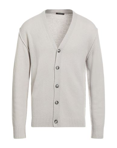 Bellwood Man Cardigan Light Grey Size 44 Wool