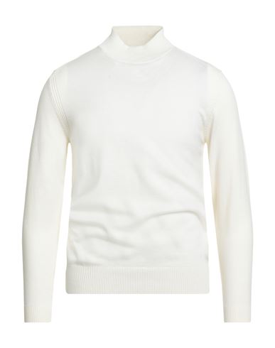 Outfit Out/fit Man Turtleneck Off White Size 3xl Viscose, Polyamide