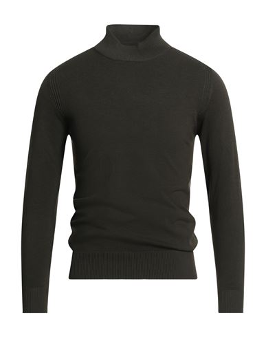Outfit Out/fit Man Turtleneck Military Green Size S Viscose, Polyamide