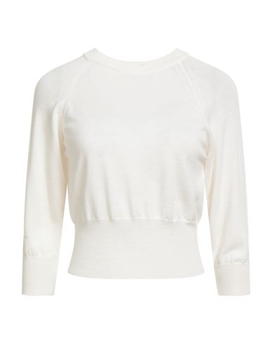 Jucca Woman Sweater Ivory Size S Virgin Wool