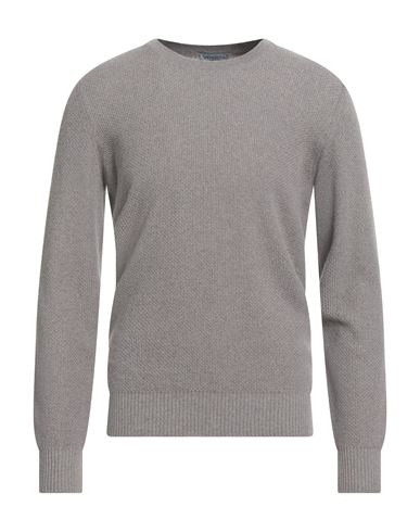 Vengera Man Sweater Taupe Size 40 Virgin Wool In Multi