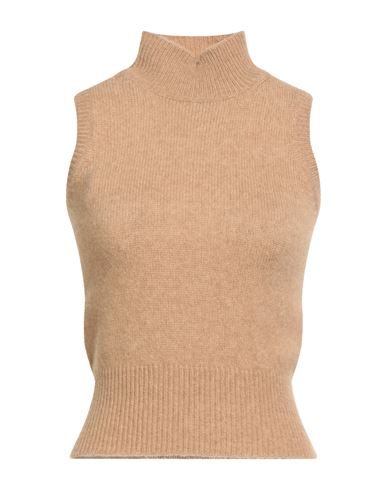 Rollkragenpullover Damen Kamel M Damen