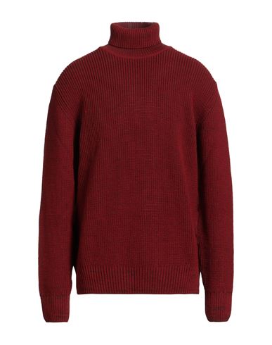 Bomboogie Man Turtleneck Red Size Xxl Acrylic, Wool