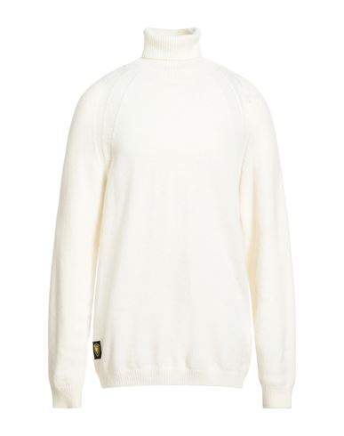 Blauer . Man Turtleneck Ivory Size 3xl Acrylic, Polyamide, Polyester, Wool