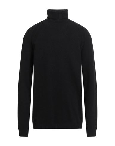 Blauer Man Turtleneck Black Size 3xl Wool