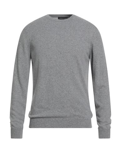 Alessandro Di Lorenzo Man Sweater Light Grey Size Xxl Wool, Viscose, Cashmere, Polyamide