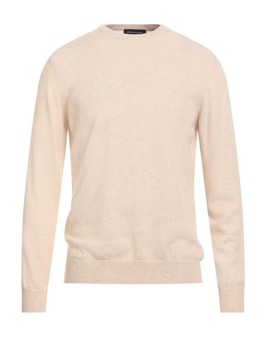 Alessandro Di Lorenzo Man Sweater Beige Size Xl Wool, Viscose, Cashmere, Polyamide