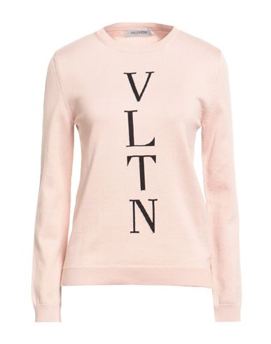 Valentino Garavani Woman Sweater Blush Size 8 Cotton