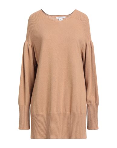 Bellwood Woman Sweater Camel Size L Wool, Viscose, Polyamide, Cashmere In Brown