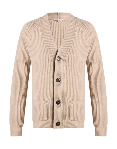 Brian Dales Man Cardigan Beige Size M Wool, Acrylic, Cashmere In Sand