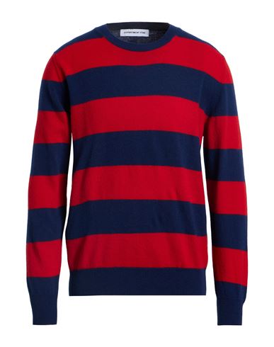 Department Five Department 5 Man Sweater Navy Size M Virgin Wool In Black