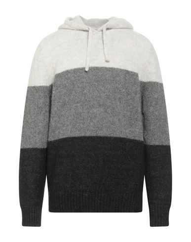 H953 Man Sweater Grey Size 44 Alpaca Wool, Wool In Gray