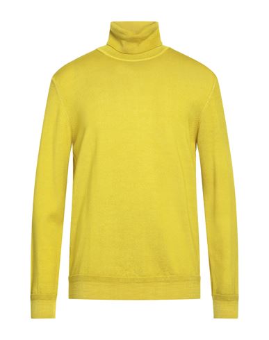 Bellwood Man Turtleneck Yellow Size 42 Merino Wool In Yellow