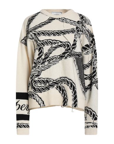 Iceberg Woman Sweater Ivory Size S Wool, Polyamide, Mohair Wool, Cashmere, Viscose In White