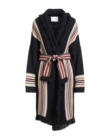 Kartika Woman Cardigan Black Size S Acrylic, Polyamide In Black