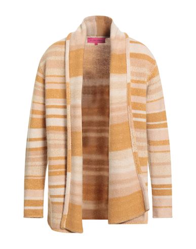 The Elder Statesman Man Cardigan Marigold Size L Cashmere In Multi