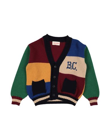 Bobo Choses Toddler Girl Cardigan Burgundy Size 6 Recycled Polyamide, Viscose, Wool, Cashmere, Recyc In Multi