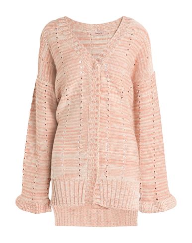 Twinset Woman Cardigan Blush Size Xs Cotton