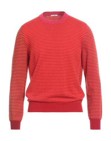 Malo Man Sweater Red Size Onesize Cashmere In Multi