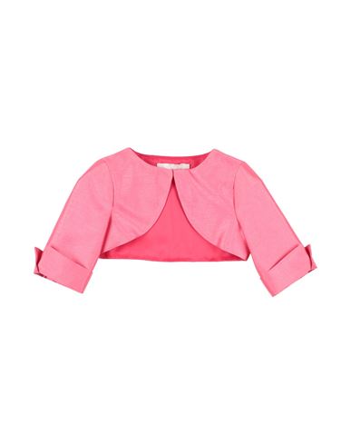 Amaya Cerimonia Toddler Girl Wrap Cardigans Pink Size 3 Polyester In Pink
