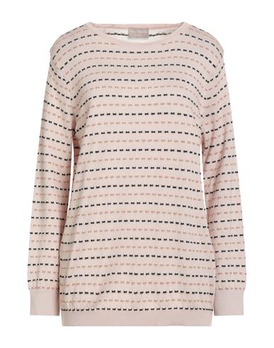 Maria Bellentani Woman Sweater Light Pink Size 14 Viscose, Wool, Acrylic, Polyester, Polyamide In Neutral