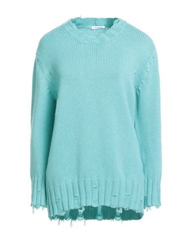 Malo Woman Sweater Light Green Size M Cashmere