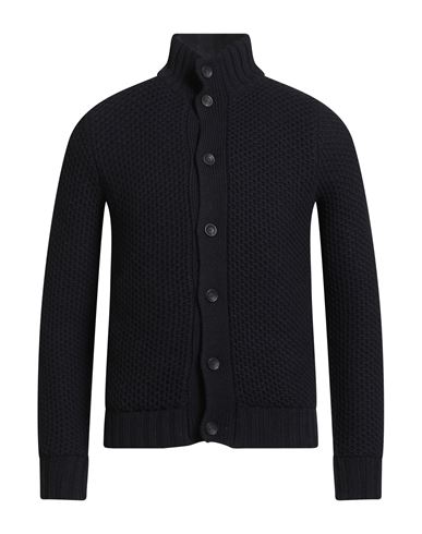 Zanone Man Jacket Midnight Blue Size 46 Virgin Wool In Blue