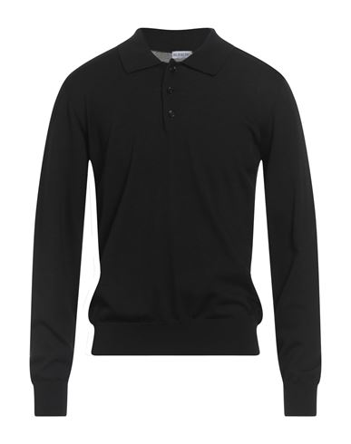 Burberry Prorsum Man Sweater Black Size L Wool, Polyamide In Black