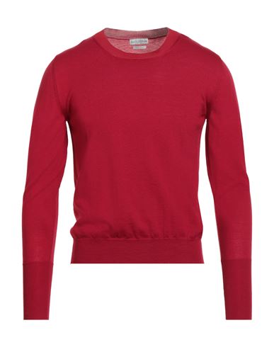 Ballantyne Man Sweater Red Size 32 Wool, Viscose