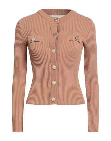Souvenir Woman Cardigan Camel Size S Viscose, Polyamide