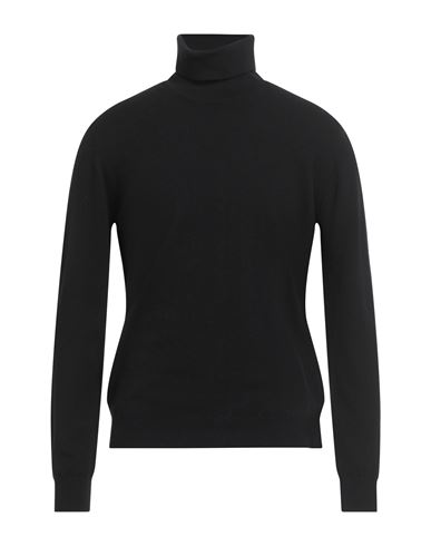 Alpha Studio Man Turtleneck Midnight Blue Size 42 Merino Wool