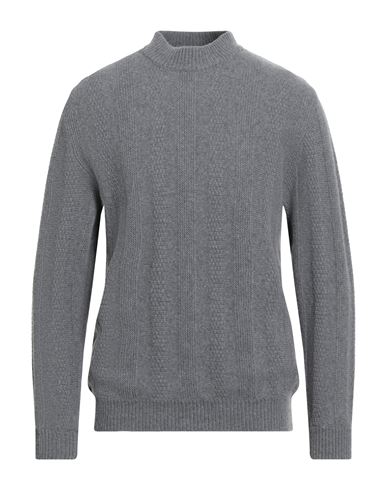Daniele Fiesoli Lab Man Sweater Grey Size L Merino Wool, Cashmere
