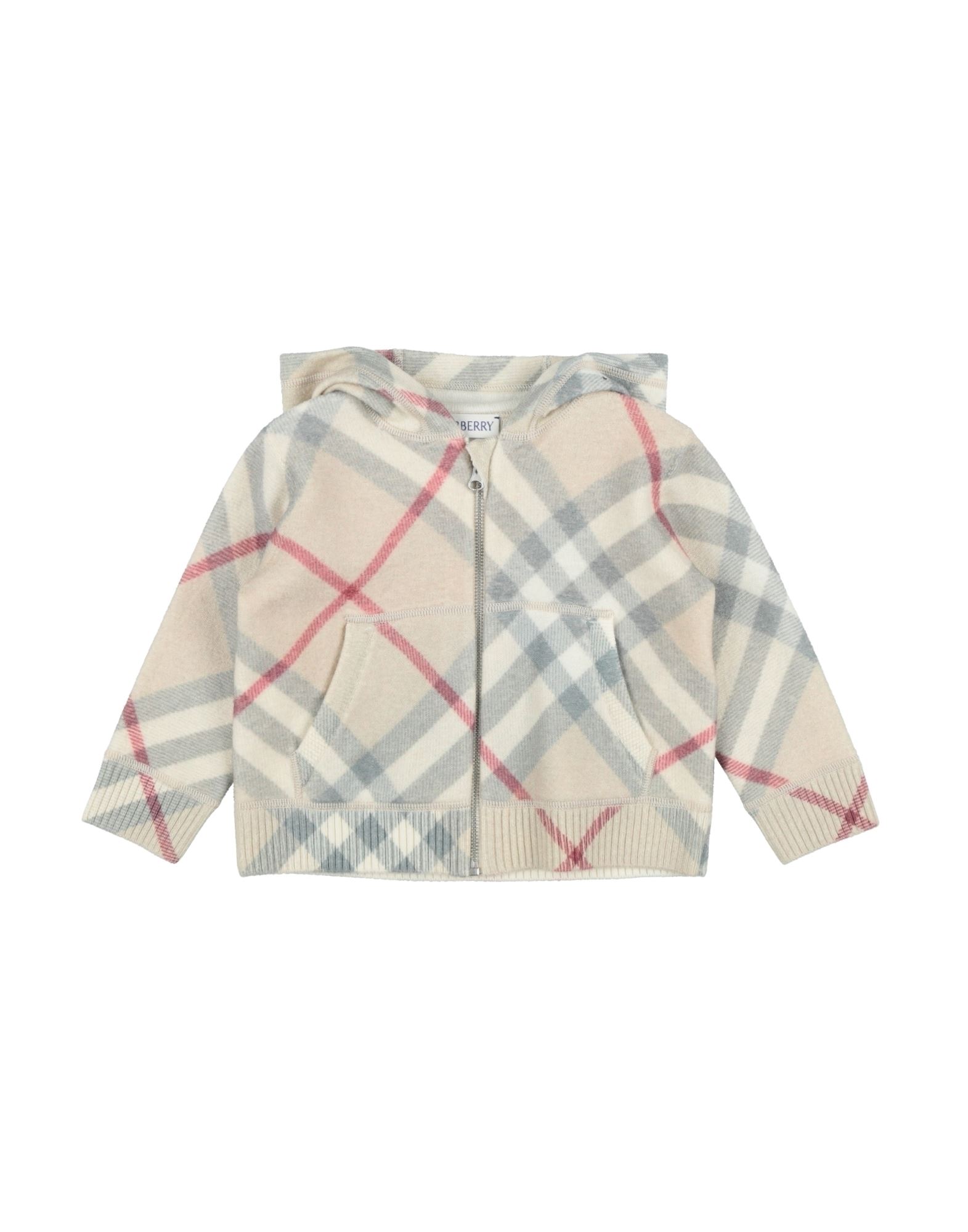 Burberry カーディガン ベージュ ロゴ刺繍【クリーニング済み】 ガールズ デザイナーニット：セーター＆カーディガン | Burberry