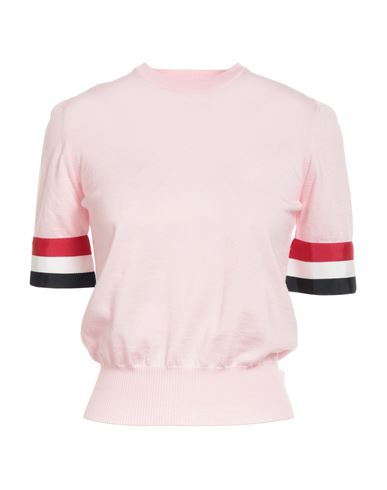Thom Browne Woman Sweater Pink Size 8 Wool, Polyester