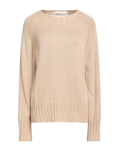 Lamberto Losani Woman Sweater Sand Size 10 Silk, Cashmere
