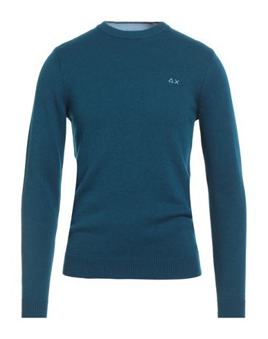 Pullover Hombre Verde agua profundo L,XXL,XXXL Hombre
