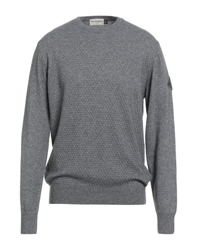 Roy Rogers Roÿ Roger's Man Sweater Grey Size Xl Wool, Viscose, Polyamide, Cashmere In Gray