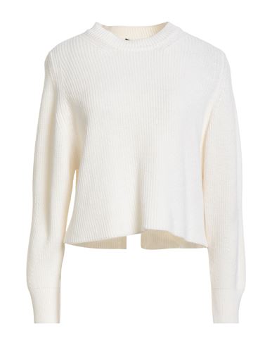 Alpha Studio Woman Sweater Ivory Size 12 Wool, Viscose, Polyamide, Cashmere