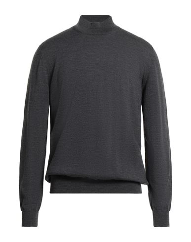 La Fileria Man Turtleneck Lead Size 44 Virgin Wool In Gray