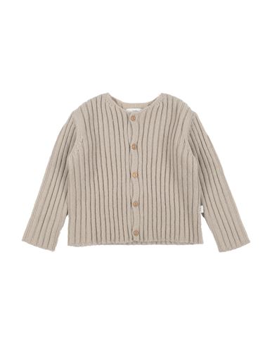 Teddy & Minou Toddler Girl Cardigan Beige Size 3 Polyamide, Wool, Alpaca Wool, Mohair Wool In Neutral