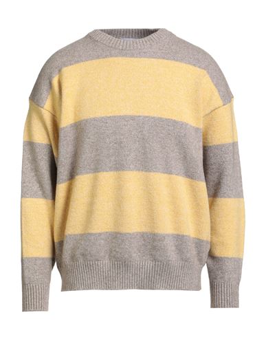 Amish Man Sweater Yellow Size Xl Polyamide, Viscose