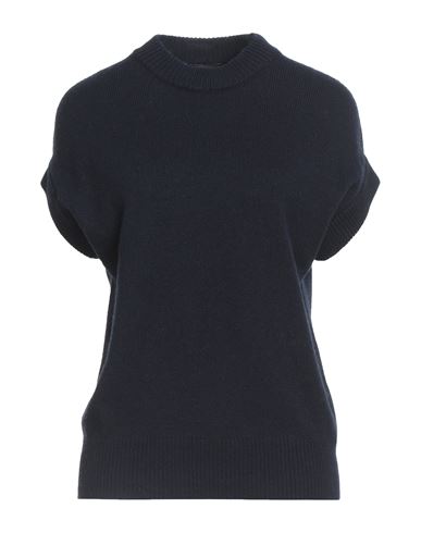 Alpha Studio Woman Sweater Midnight Blue Size 8 Wool, Viscose, Polyamide, Cashmere