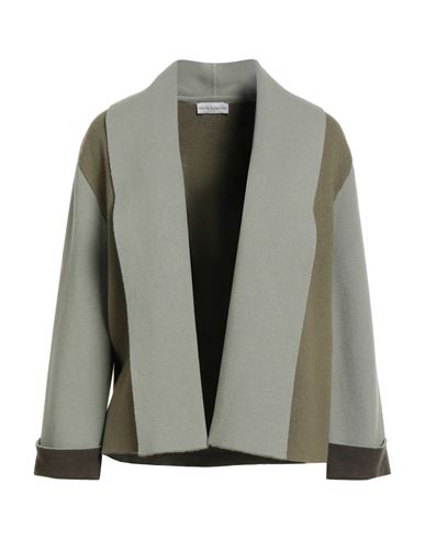Maria Bellentani Woman Cardigan Military Green Size 6 Polyamide, Wool, Viscose, Cashmere