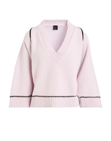 Pinko Woman Sweater Light Pink Size S Wool, Cashmere