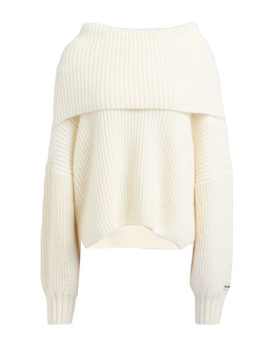 Pinko Woman Sweater Off White Size S Acrylic, Mohair Wool, Nylon, Polyester