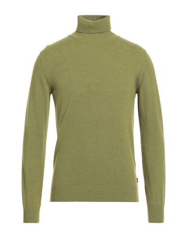 40weft Man Turtleneck Military Green Size 3xl Wool, Nylon