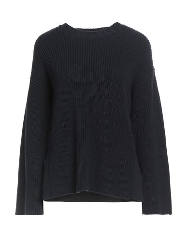 Alpha Studio Woman Sweater Midnight Blue Size 6 Wool