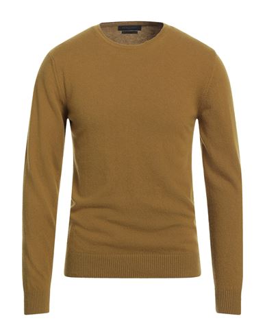 Daniele Fiesoli Man Sweater Military Green Size M Merino Wool, Cashmere